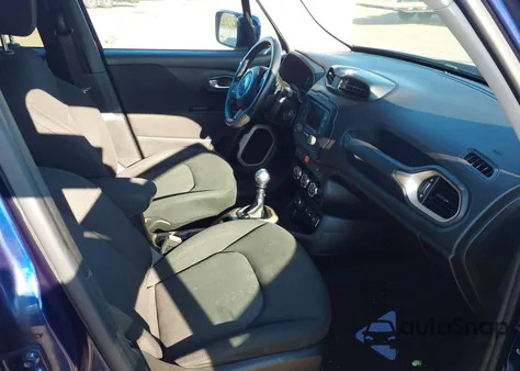 2016 Jeep Renegade Latitude from USA, damaged, VIN ZACCJBBW9GPC47299